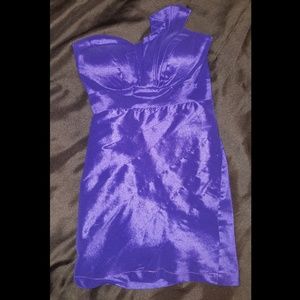 Purple Cocktail Dress